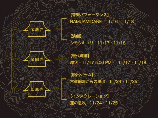 京都市内3ヶ寺で、仏教文化の継承と発展を模索するアート×仏教フェス『十夜祭』開催！ 学生と浄土宗僧侶がともに創る壮大なコラボ。クラウドファンディングも募集中。