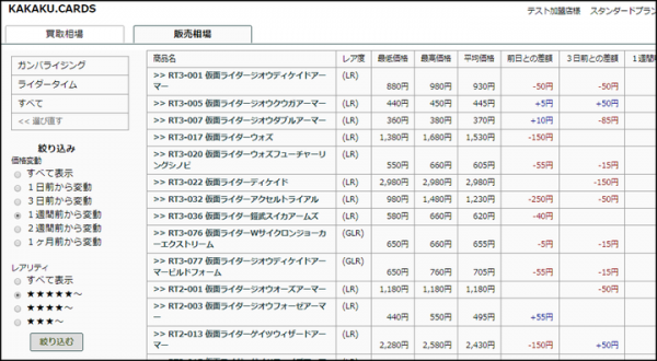 数万枚の価格調整を瞬時に！トレーディングカードショップ支援ツール「トレカカク」リリース！！