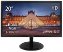 JAPANNEXTが20型1600×900HD解像度 75Hz 液晶モニター「JN-T200HD」を発表