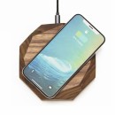 【品薄につき再入荷！】OAKYWOOD「Qi対応ワイヤレス充電器」ポーランド製、幾何学デザインが魅力的なワイヤレスチャージャー【大人気製品！】