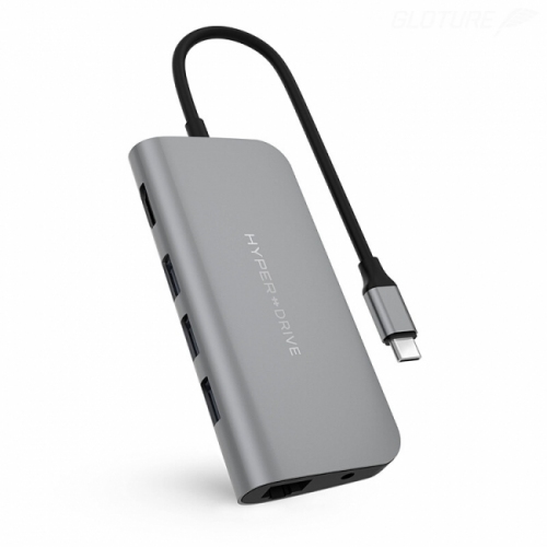 ​【人気​​製品】USB-C1本で驚異の拡張性を誇るハブ「HyperDrive Power 9in1 USB-C Hub」​を再入荷！