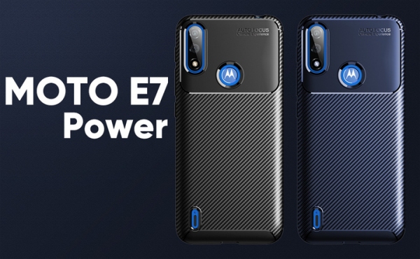 ​​FINONより2021年発表モデルの「MOTO E7 Power」​​版 スマホケースの発売のお知らせ‼【 カーボン デザイン (素材/TPU) 】