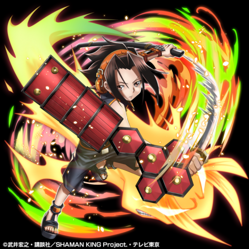 『麻倉 葉』や『恐山アンナ』がドットキャラクターに！王道RPG『グランドサマナーズ』大人気TVアニメ『SHAMAN KING』とのコラボ6/23(水)より開催！