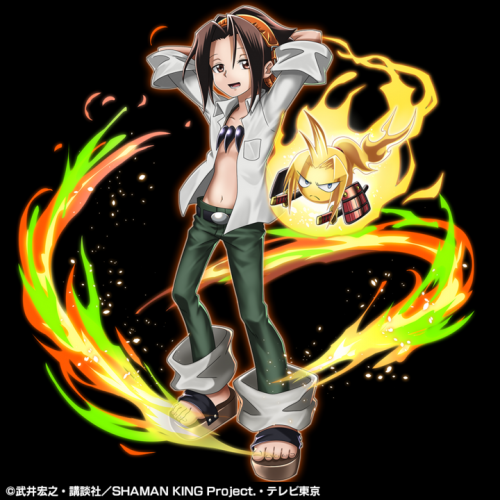 『麻倉 葉』や『恐山アンナ』がドットキャラクターに！王道RPG『グランドサマナーズ』大人気TVアニメ『SHAMAN KING』とのコラボ6/23(水)より開催！