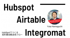 HubSpot、Airtableなどのツールで業務効率化！契約書自動送信フロー構築のためのイベントを6月28日実施。ゲストにYuta Hamaguchi氏