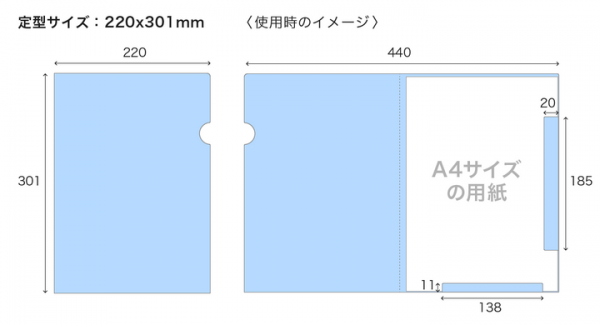 書類の分別にも役立つ紙製ファイルが登場！脱プラにも貢献するエコグッズ。ネット印刷のグラフィックが「A4エコファイル」をリリース。