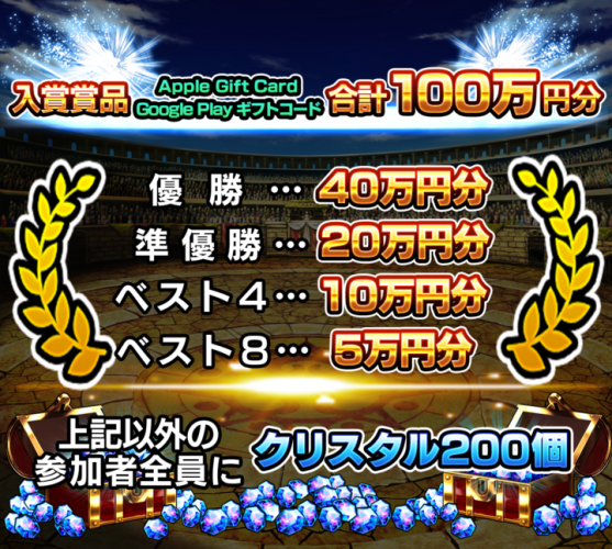 賞品総額100万円！超本格王道RPG『グランドサマナーズ』PVPオンライン大会『第1回グラサマリアルファイトGP』2/23(水・祝)開催！！