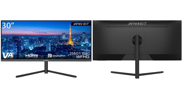 JAPANNEXTがIPS系パネル搭載25.7型ウルトラワイド液晶モニター JN-IPS257WFHDを3月11日（金)に発売