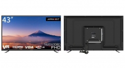 JAPANNEXTが43インチの大画面でUSB再生も可能な フルHD液晶モニターを8月19日(金)に発売