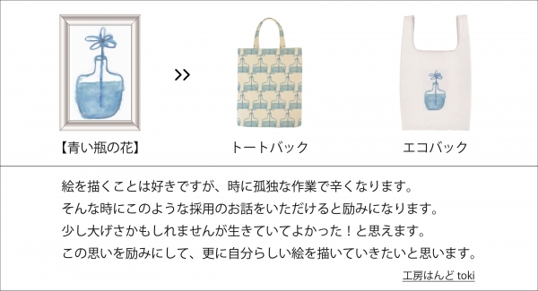 「次世代ものづくりサービスfabme」を使い、障がい者アート協会所属アーティストの作品展示販売会を5月20日・21日大阪府岸和田市CreerCafeで開催