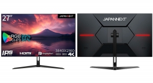 JAPANNEXTがIPSパネル搭載27インチ4辺フレームレスデザイン採用の4K液晶モニターを6月16日(金)に発売