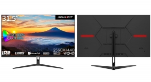 JAPANNEXTがIPSパネル搭載31.5インチ WQHD解像度対応の液晶モニターJN-IPS3150WQHDRを8月18日（金)に発売