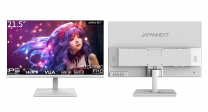 JAPANNEXTがホワイトの本体カラーを採用した21.5インチフルHDモニター「JN-IPS215FHDR-W」を12月1日(金)に発売