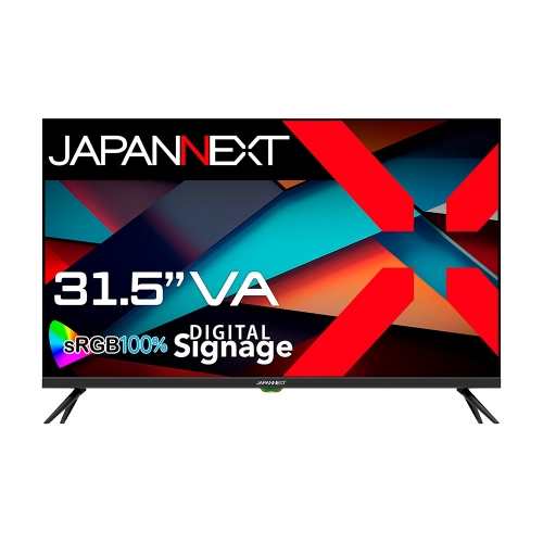 JAPANNEXTが31.5インチ VAパネル搭載 FWXGA(1366x768)解像度の液晶モニターを23,980円で4月19日(金)に発売