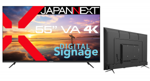 JAPANNEXTが55インチ VAパネル搭載 4K(3840x2160)解像度の大型液晶モニターを69,980円で6月28日(金)に発売