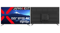 JAPANNEXTがIPSパネル搭載 55インチ 4K(3840x2160)解像度の大型液晶モニターを69,980円で7月5日(金)に発売