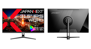 JAPANNEXTが31.5インチ WQHD解像度 USB-C(最大65W)給電対応の液晶モニターを38,980円で8月2日(金)に発売