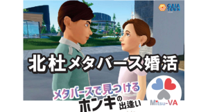 【9月14日（土）14:00～18:00開催】メタバース空間の婚活支援サービス『Mitsu-VA(ミツバ)』山梨県北杜市の「北杜メタバース婚活」を支援