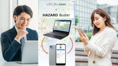 モバイル端末の一括管理サービス LINC Biz emm とHAZARD Buster(危機管理・安否確認／業務改善・DX化サービス)連携開始