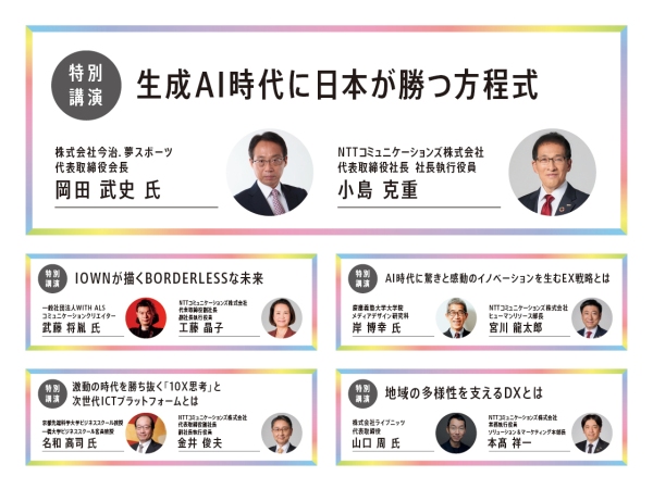 ドコモグループの法人ビジネスイベント「docomo business Forum’24」を開催