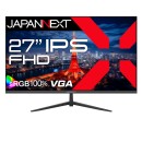 JAPANNEXTが27インチのIPSパネルを搭載したフルHD解像度の液晶モニターを20,480円で9月27日(金)に発売