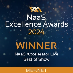 「Global NaaS Event」において「NaaS Accelerator Live Best of Show」を受賞