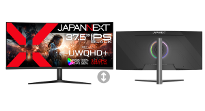 JAPANNEXTが37.5" IPS BLACKパネル搭載 144Hz対応の湾曲ウルトラワイドゲーミングモニターを109,800円で11月1日(金)に発売