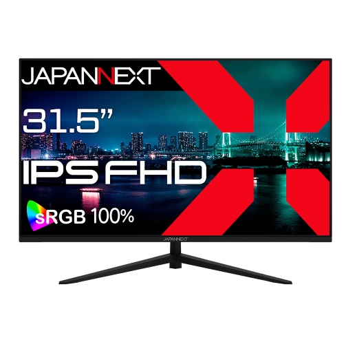 JAPANNEXTが31.5インチのIPSパネルを搭載したフルHD解像度の液晶モニター2機種を12月13日(金)に発売