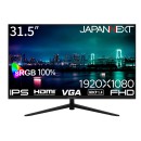 JAPANNEXTが31.5インチのIPSパネルを搭載したフルHD解像度の液晶モニター2機種を12月13日(金)に発売