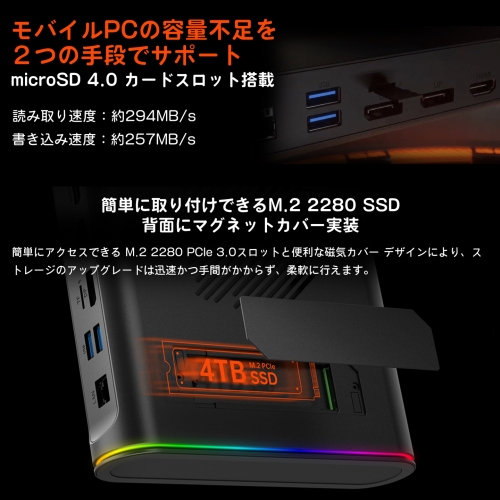 テックワン、豊富なインターフェースを備えたeGPU「ONEXGPU2 国内正規版」発売