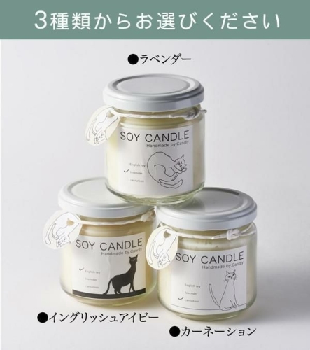 公式ショップ 「Candly キャンドリー SOY CANDL ソイキャンドル （瓶）」販売開始