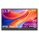 JAPANNEXTが13.3インチ IPSパネル 10点マルチタッチ対応のフルHDモバイルディスプレイをECサイト限定 22,980円で2月28日(金)に発売