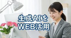 生成AIを活用してWeb運用をサポートするメール講座をスタート