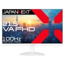 JAPANNEXTが21.5インチ VAパネル搭載 ホワイトカラーのフルHD液晶モニターを13,980円で7月4日(金)に発売