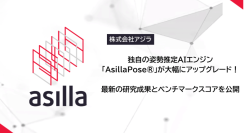 アジラ独自の姿勢推定AIエンジン「AsillaPose®」が大幅にアップグレード！YoloやRTMOとの比較まで。最新の研究成果とベンチマークスコアを公開