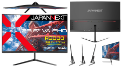 JAPANNEXTが23.6インチ VAパネル搭載 湾曲フルHD液晶モニターを15,980円で11月28日(金)に発売