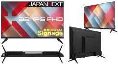 JAPANNEXTが32インチ IPSパネル搭載 USBメモリ再生に対応した大型フルHD液晶モニターを29,980円で12月5日(金)に発売