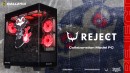 【GALLERIA】日本屈指のeスポーツチーム「REJECT」コラボモデルPC受注開始 こだわりのオリジナルデザインによるスペシャルケースと購入特典つき
