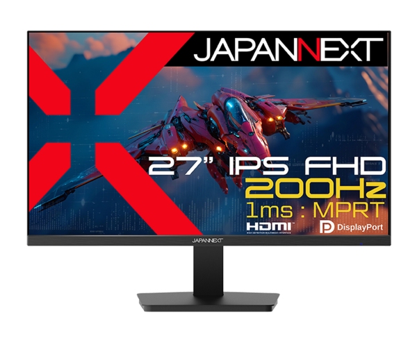 JAPANNEXTがお求めやすい価格を実現したゲオ限定「ゲーミングモニター」2機種を1月15日(木)に発売