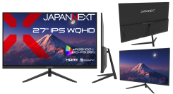 JAPANNEXT が 27 インチ IPS パネル搭載 WQHD 液晶モニターを26,980円で2月5日(木)に発売