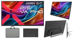 JAPANNEXTが21.5インチ VAパネル搭載 大型フルHDモバイルディスプレイを31,980円で2月12日(木)に発売