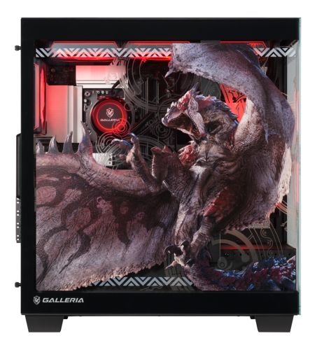 【GALLERIA】モンスターハンターワイルズ　コラボモデル世界観を際立たせるピラーレスガラスケースモデルが新登場試遊もできるイベントをガレリアラウンジで開催