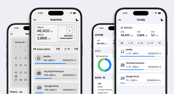 固定費管理アプリSubsHub、買い切り型を継続──価格モデルを問い直す最新モデルを公開