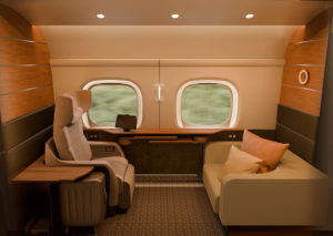 【公共交通機関で初採用】NTTの音響技術「PSZ（パーソナライズドサウンドゾーン）」を東海道新幹線の上級クラス座席に導入