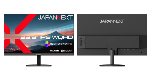 JAPANNEXTが23.8インチ IPSパネル搭載 WQHD(2560×1440)解像度の液晶モニターを23,980円で4月16日(木)に発売