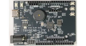 マイクロファン、教育用マイコン基板のエコノミーモデル「TRYGEAR-LITE RP2040」発売！TRYGEARを使用したプログラミング学習をより身近に