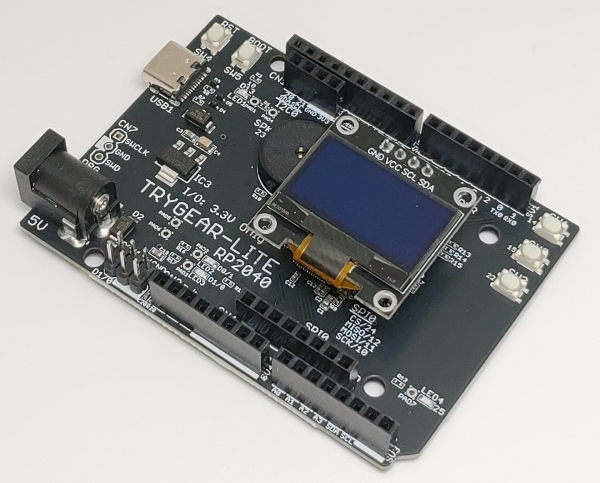 マイクロファン、教育用マイコン基板のエコノミーモデル「TRYGEAR-LITE RP2040」発売！TRYGEARを使用したプログラミング学習をより身近に
