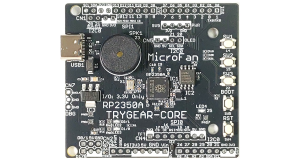 マイクロファン、教育用マイコン基板の組込みモデル「TRYGEAR-CORE RP2350A」発売!TRYGEARを使用した演習成果をロボットなどに組み込み展開