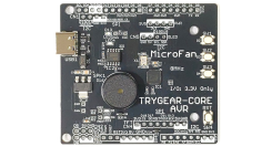 マイクロファン、ArduinoUNO R3準拠の3.3V版組込みモデル「TRYGEAR-CORE AVR」発売！最新デバイスを直結した演習成果をコンパクトに展開