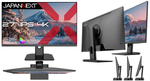 【価格.com限定 28,980円】JAPANNEXTが27インチ IPSパネル搭載 USB-C(最大65W)給電対応の4K液晶モニターを7月23日(木)に発売